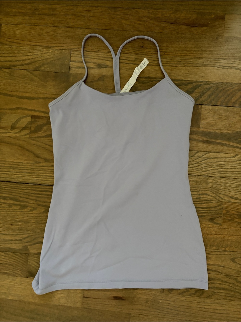 Lululemon Lavender Spaghetti Strap Shelf Bra Top